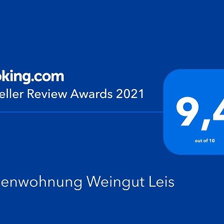Ferienwohnung Weingut Leis Oestrich-Winkel Exteriér fotografie